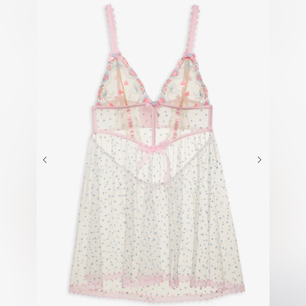 NWT For Love & Lemons Gabriella Slip Dress